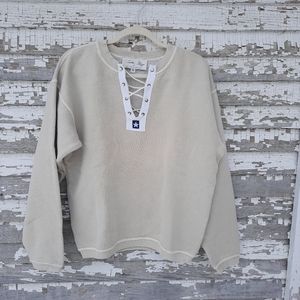 Tasha Polizzi for TP Saddleblanket & co sweatshirt size small